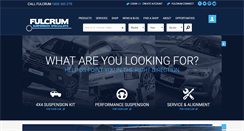 Desktop Screenshot of fulcrumsuspensions.com.au